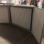 Whiteboard - 160x15xH123 cm, ST1417