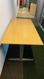 Zettoe Working / meeting table mdf wood top, ST3437 - Image 5