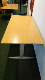 Zettoe Working / meeting table mdf wood top, ST3437 - Image 6