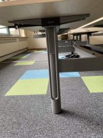 GispenTM Adjustable duo-desk with crank - 180x80xH60-83 cm, ST4335 - Image 8