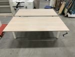 Gispen TM Adjustable duo-desk with crank - 160x80xH62-85 cm, ST4765 - Image 2