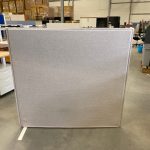 Acoustic office divider - 150x5xH140 cm, ST5662