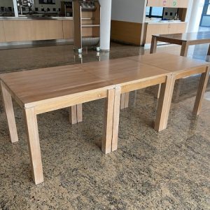 SET - 3 wooden table 240x80xH75 cm, ST5995