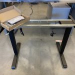 NEW Actiforce Steelforce 300 - Electric sit-stand desk frame with 2 engines and short foot - H70-120 cm, ST6066