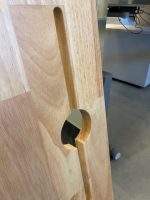 NEW - Wood desk top - 122x60x2,5 cm (without legs), ST6063 - Image 3