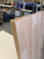 NEW - Wood desk top - 122x60x2,5 cm (without legs), ST6063 - Image 4