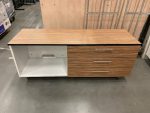 TV cabinet with wheels 140x45xH57 cm, ST6214