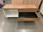 TV cabinet with wheels 140x45xH57 cm, ST6214 - Image 3