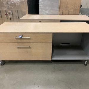 TV furniture / Office cabinet with wheels - 140x45xH57 cm, ST6318