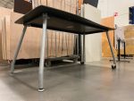 Canteen table on wheels - 160x80xH75 cm, ST6501 - Image 2