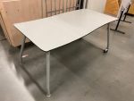 Canteen table on wheels - 160x80xH75 cm, ST6501 - Image 3