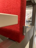 Drentea - Adjustable duo-desk with crank + Voortman acoustic divider - 160x80xH63-86 cm, ST6565 - Image 8