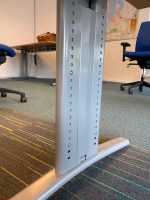 Adjustable desk with screw and cable management - 180x90xH62-84 cm, ST6651 - Image 7