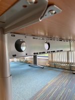 Adjustable desk with screw and cable management - 180x90xH62-84 cm, ST6651 - Image 6