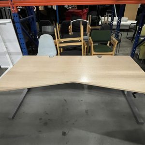 Rohde & Grahl - Adjustable desk with crank - 200x80/100xH62-85 cm, ST6702