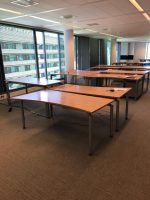 Adjustable desk with screw - 180x100xH62-84 cm, ST6545