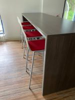 SET – Koning & Neurath – 8 bar chairs + bar table, ST6796 - Image 3