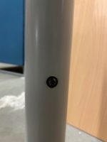 Rohde - Adjustable desk with screw - 160x80xH62-84 cm, ST7170 - Image 7