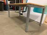 Adjustable desk with crank - 160x80xH65-85 cm, ST7664 - Image 10