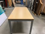 Adjustable desk with crank - 160x80xH65-85 cm, ST7664 - Image 3