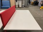 Drentea - Adjustable duo-desk with crank + Voortman acoustic divider - 180x80xH63-86 cm, ST6566 - Image 16