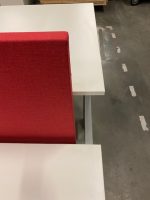 Drentea - Adjustable duo-desk with crank + Voortman acoustic divider - 180x80xH63-86 cm, ST6566 - Image 18