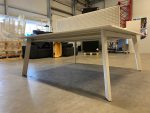 Duo-desk with divider and cable management - 180x165xH74 cm, ST8308 - Image 14