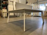 Duo-desk with divider and cable management - 180x165xH74 cm, ST8308 - Image 13