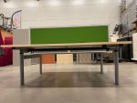Vepa - Adjustable duo-desk with crank and divider - 160x80xH62-86 cm, ST8323 - Image 15