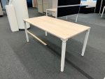 Steelcase - Adjustable desk with screw and cable management - 160x80xH64-82cm, ST8962 - Image 5