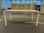 Steelcase - Adjustable desk with screw and cable management - 160x80xH64-82cm, ST8962 - Image 6