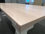 Steelcase - Adjustable desk with screw and cable management - 160x80xH64-82cm, ST8962 - Image 9