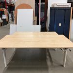 Vepa - Adjustable duo-desk with crank - 160x80xH62-86 cm, ST9034