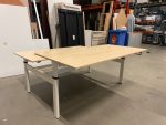 Vepa - Adjustable duo-desk with crank - 160x80xH62-86 cm, ST9034 - Image 4