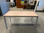 Adjustable desk with screw - 160x80xH62-82 cm, ST9082