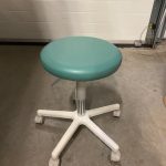 Eron - Adjustable small chair on wheels, ST9473