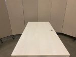 Adjustable desk with crank and cable management - 160x80xH62-82 cm, ST0176 - Image 8