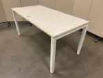 Adjustable desk with crank and cable management - 160x80xH62-82 cm, ST0176 - Image 7