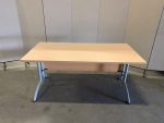 Adjustable desk with screw - 160x80xH62-84 cm, ST0406