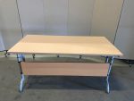 Adjustable desk with screw - 160x80xH62-84 cm, ST0406 - Image 3