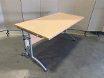 Adjustable desk with screw - 160x80xH62-84 cm, ST0406 - Image 5