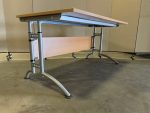 Adjustable desk with screw - 160x80xH62-84 cm, ST0406 - Image 16
