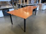 Adjustable desk with screw - 220x110/80xH62-82 cm, ST0520 - Image 5
