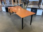 Adjustable desk with screw - 220x110/80xH62-82 cm, ST0521 - Image 4