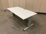 Adjustable desk with screw - 160x80xH62-82 cm, ST0552 - Image 7