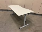 Adjustable desk with screw – 160x80/73xH64-84 cm, ST0593 - Image 4