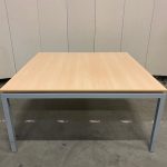 Adjustable conference table - 160x160xH62-84 cm, ST0281