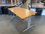 Adjustable desk with crank - 160x80xH62-84 cm, ST0648 - Image 5