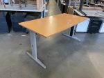 Adjustable desk with crank - 160x80xH62-84 cm, ST0648 - Image 7