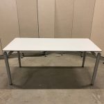 Voortman - Adjustable desk with button - 180x80xH62-84 cm, ST0654
